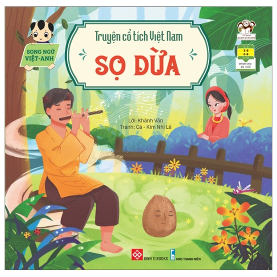 Truyện Cổ Tích Việt Nam Song Ngữ Việt - Anh - Sọ Dừa