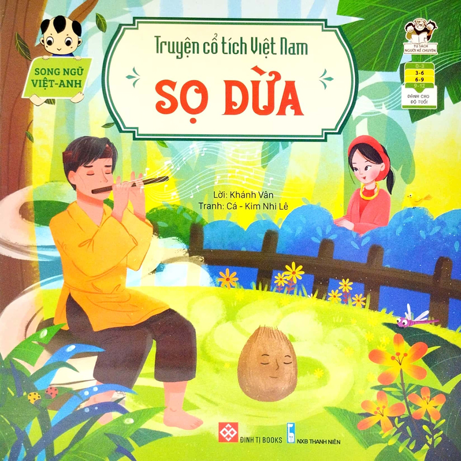 Truyện Cổ Tích Việt Nam Song Ngữ Việt - Anh - Sọ Dừa