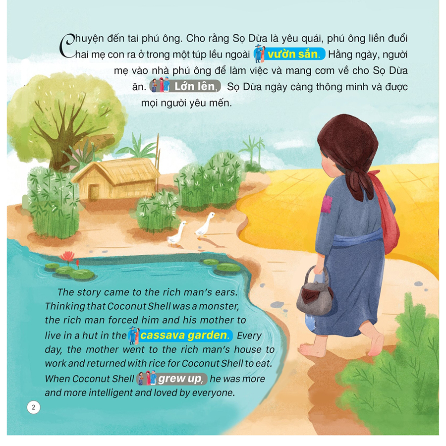 Truyện Cổ Tích Việt Nam Song Ngữ Việt - Anh - Sọ Dừa