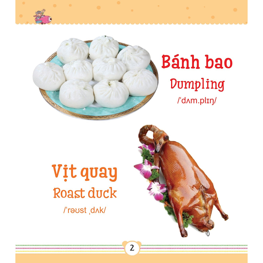 Từ Điển Bằng Tranh Dành Cho Trẻ Em - Thức Ăn