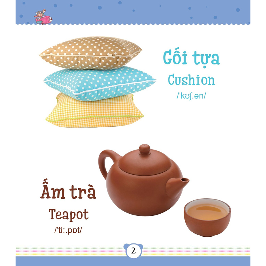 Từ Điển Bằng Tranh Dành Cho Trẻ Em - Vật Dụng Gia Đình