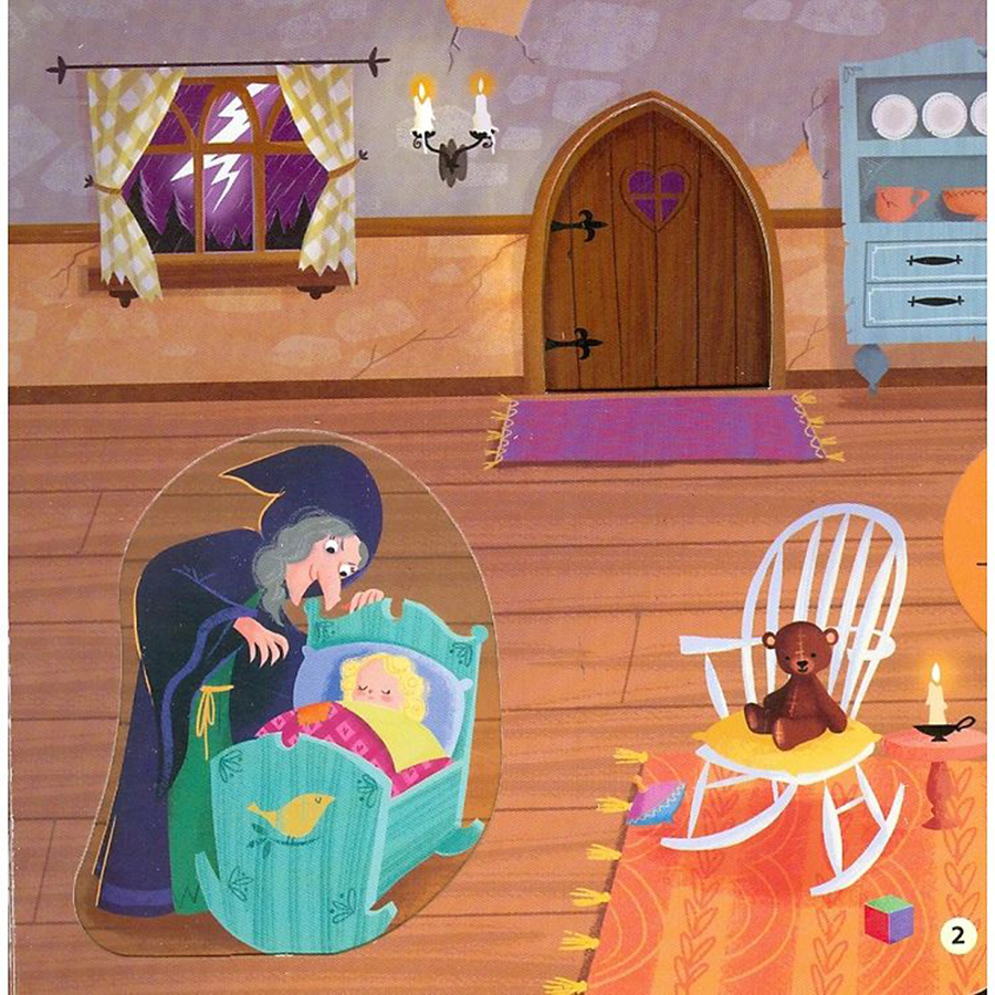 Sách Chuyển Động - First Stories - Công Chúa Tóc Mây - Rapunzel