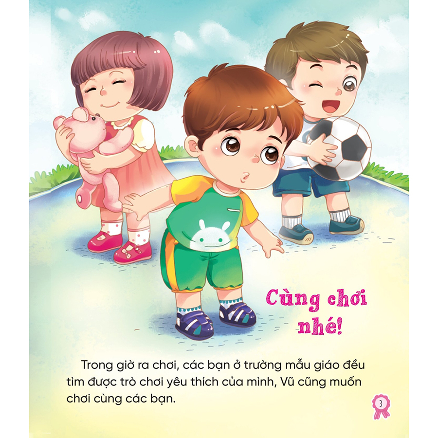 Kỹ Năng Bỏ Túi, Đi Mẫu Giáo Thật Vui - Con Có Nhiều Bạn Lắm