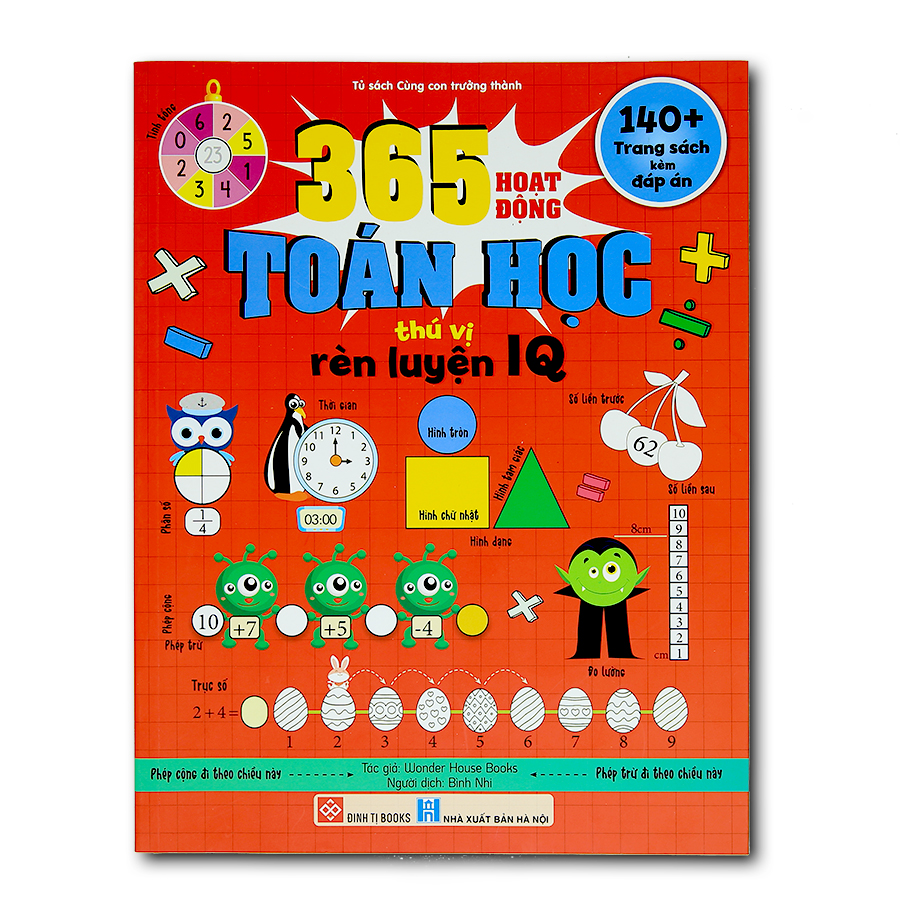 365 Hoạt Động Toán Học Thú Vị Rèn Luyện IQ