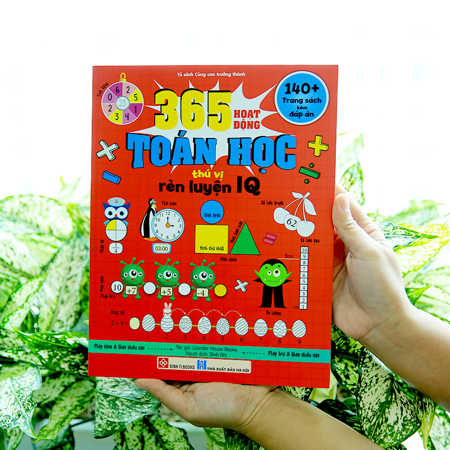 365 Hoạt Động Toán Học Thú Vị Rèn Luyện IQ