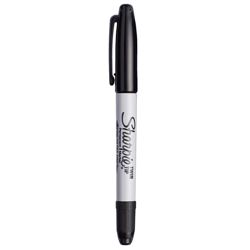 Bút Lông Dầu Sharpie Twin Đen 32201