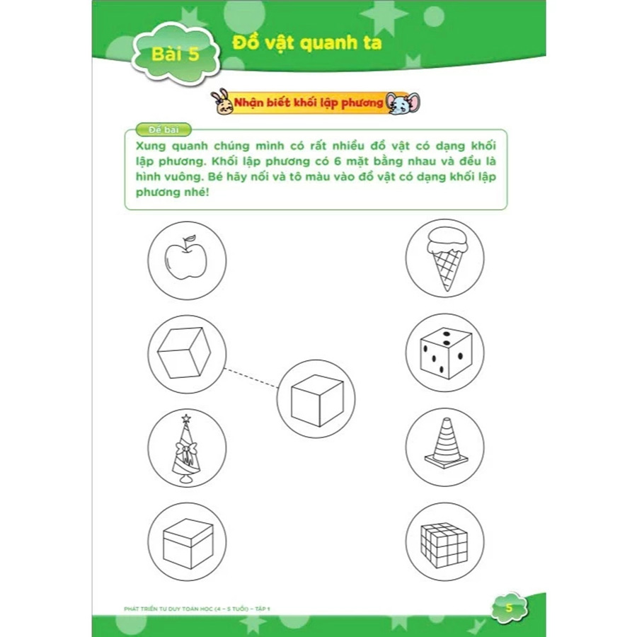 Phát Triển Tư Duy Toán Học 3 - 4 Tuổi