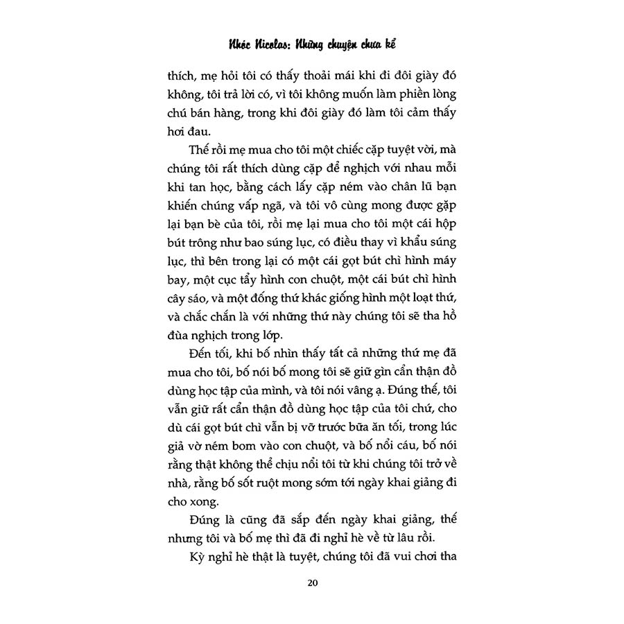 Nhóc Nicolas - Những Chuyện Chưa Kể Tập 1