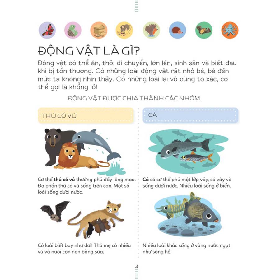 Bách Khoa Thư Tiểu Học Larousse - Động Vật