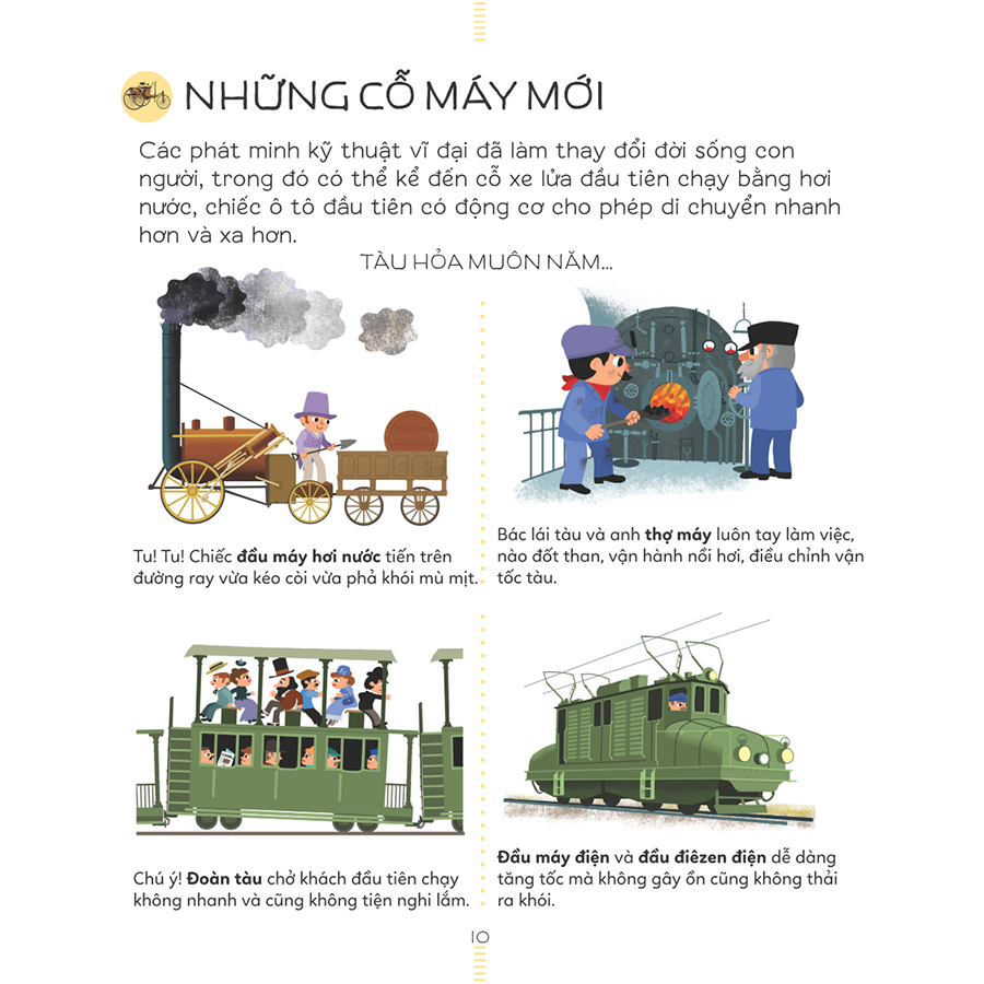 Bách Khoa Thư Tiểu Học Larousse - Phương Tiện Di Chuyển