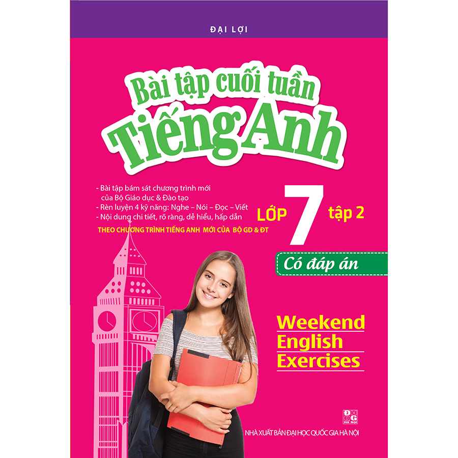 Bài Tập Cuối Tuần Tiếng Anh Lớp 7 Tập 2 (Có Đáp Án)