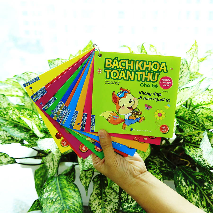 Combo 10 Cuốn Bách Khoa Toàn Thư Cho Bé - Rèn Luyện Kĩ Năng Sống An Toàn