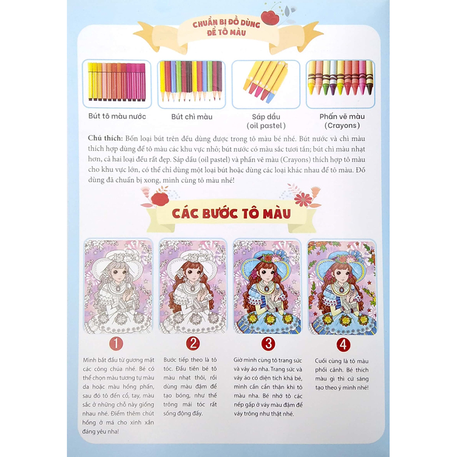 Tô Màu Công Chúa Xinh Đẹp Tập 1