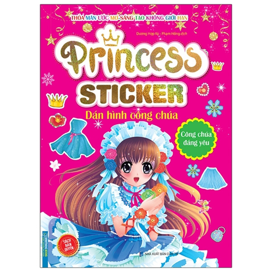 Princess Sticker - Dán Hình Công Chúa - Công Chúa Đáng Yêu