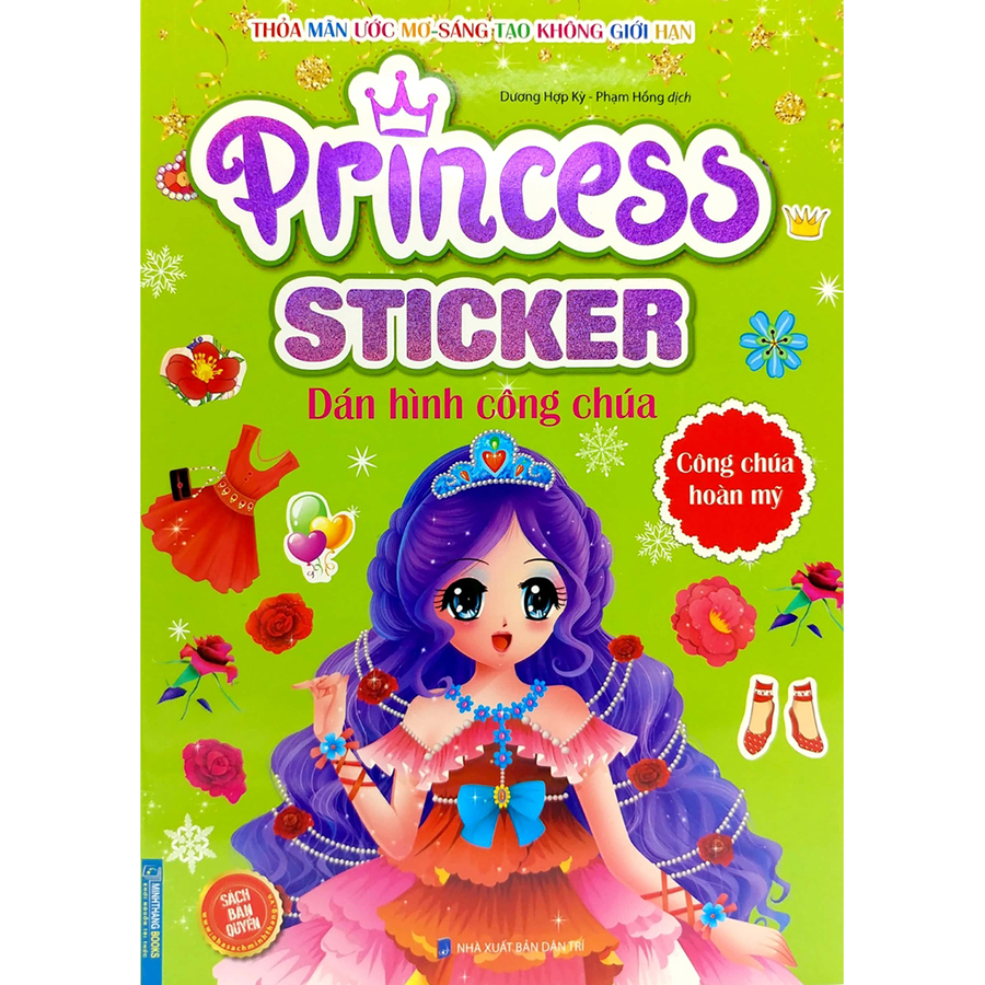 Princess Sticker - Dán Hình Công Chúa - Công Chúa Hoàn Mỹ