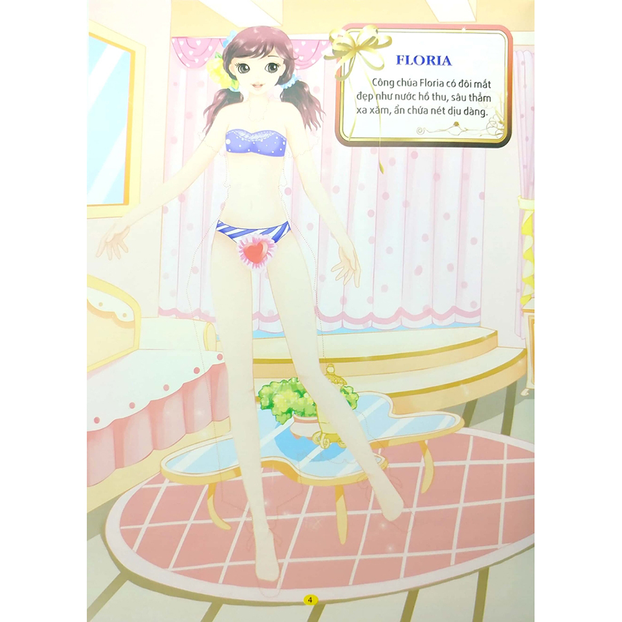 Princess Sticker - Dán Hình Công Chúa - Công Chúa Hoàn Mỹ