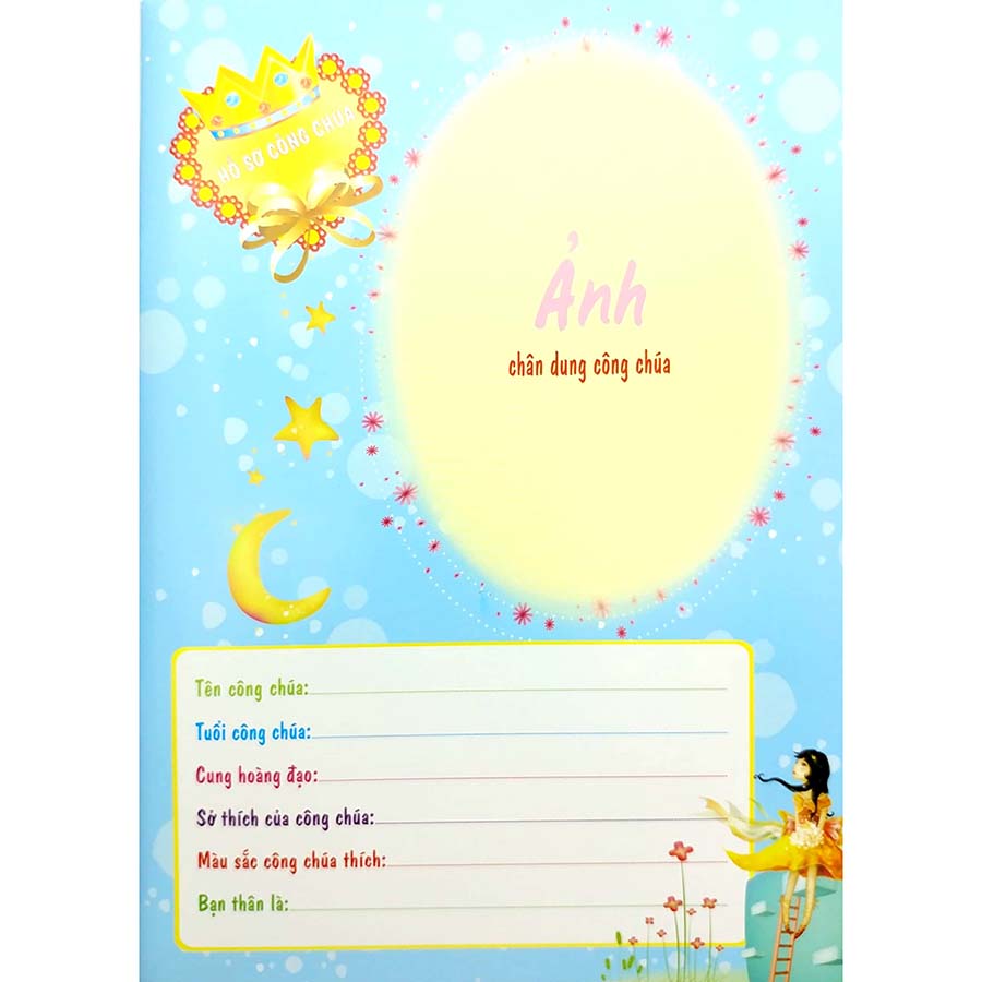 Princess Sticker - Dán Hình Công Chúa - Công Chúa Hoàn Mỹ