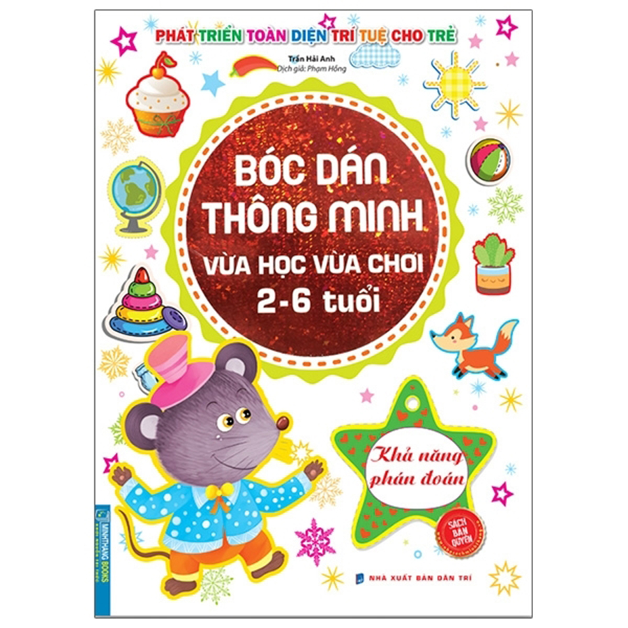 Bóc Dán Thông Minh Vừa Học Vừa Chơi 2 - 6 Tuổi - Khả Năng Phán Đoán