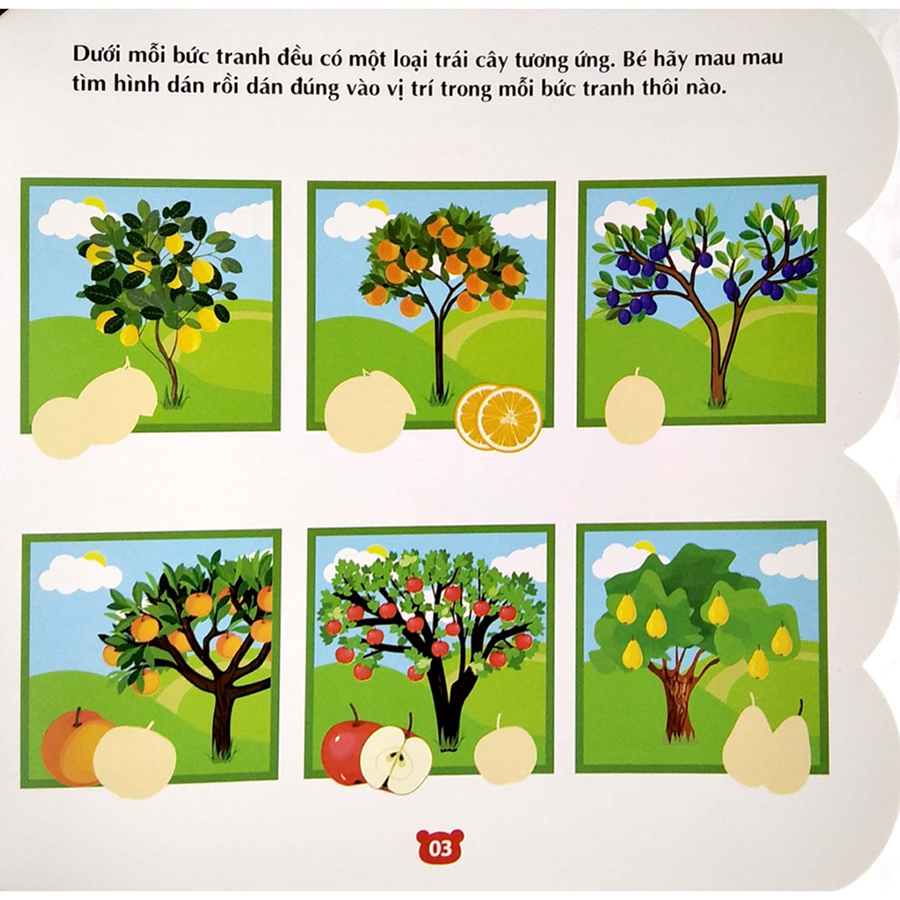Bóc Dán Hình Thông Minh IQ - EQ - CQ - Sticker For Kids Cuốn 2