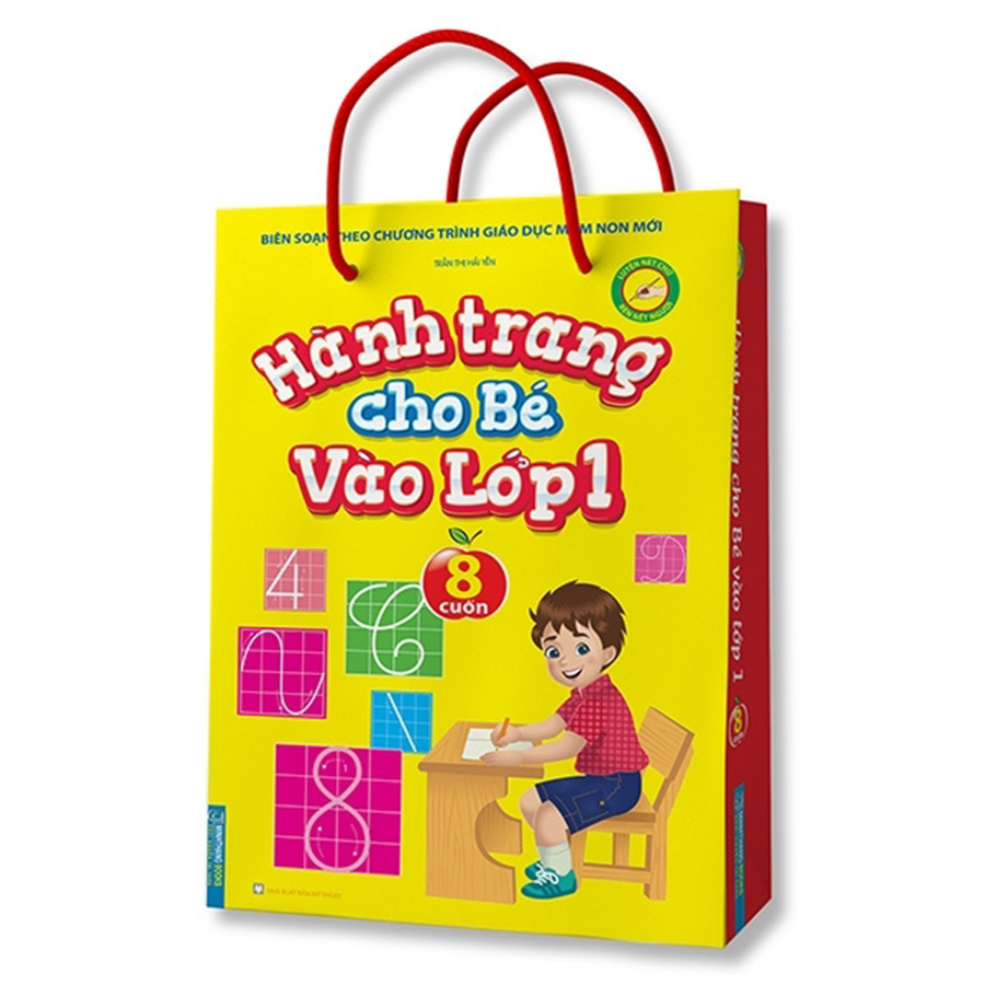 Combo 8 Cuốn Hành Trang Cho Bé Vào Lớp 1