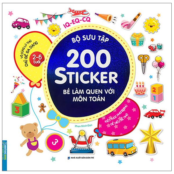 Bộ Sưu Tập 200 Sticker - Bé Làm Quen Với Môn Toán