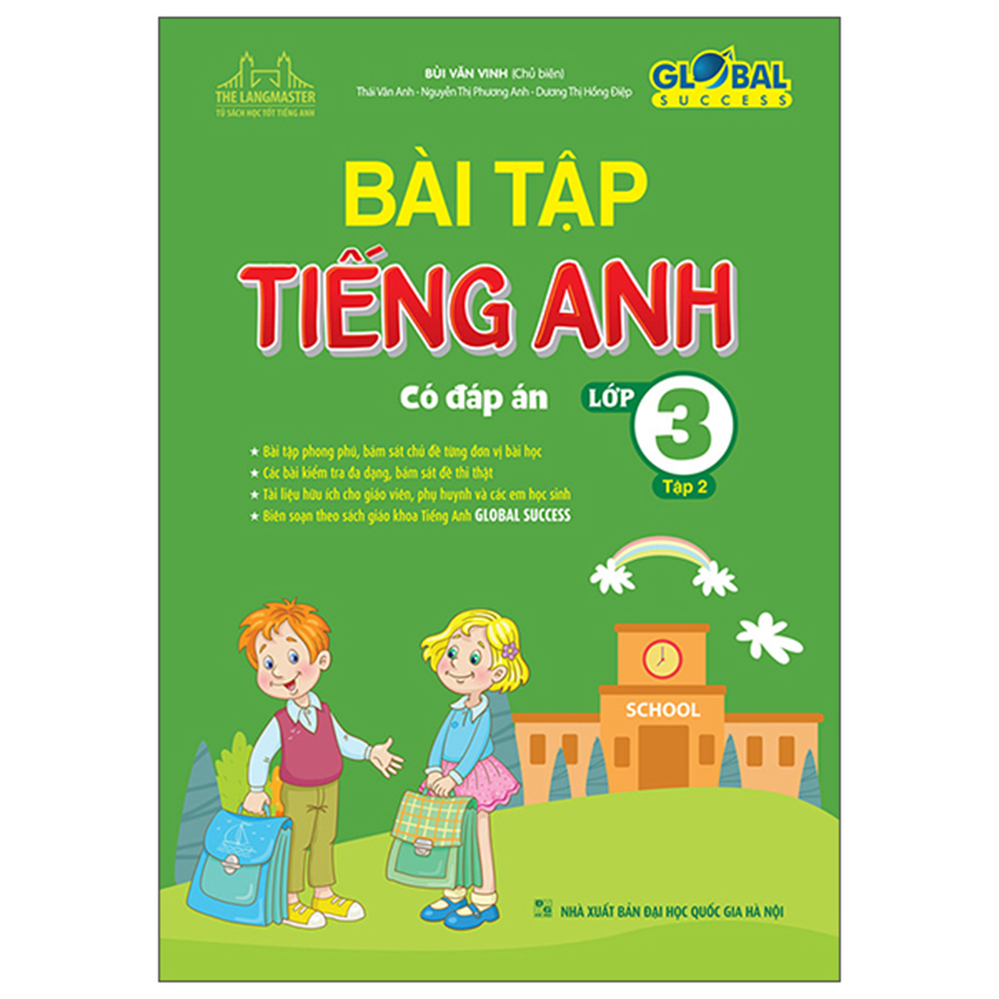 SÁCH BÀI TẬP TIẾNG ANH LỚP 3 PDF