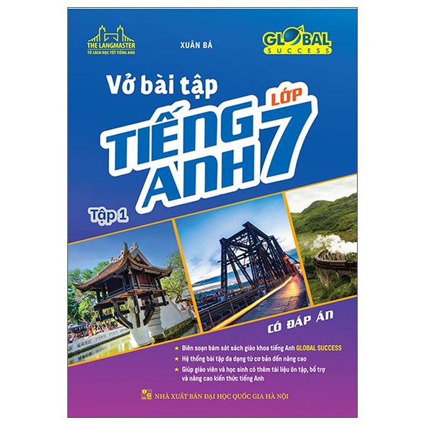 Vở Bài Tập Tiếng Anh Lớp 7 Tập 1 Global Success (Có Đáp Án)
