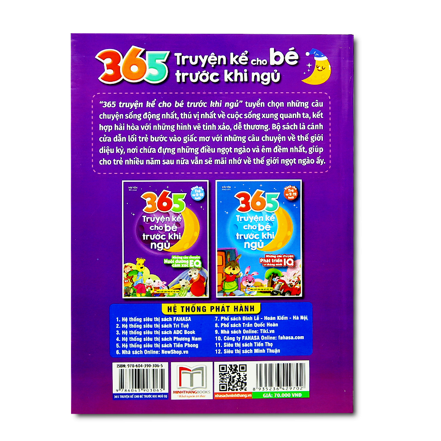 365 Truyện Kể Cho Bé Trước Khi Ngủ - Những Câu Truyện Nuôi Dưỡng EQ Cảm Xúc