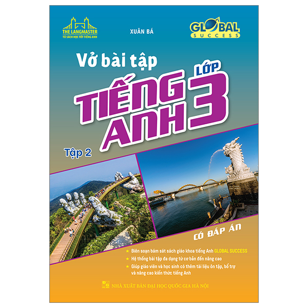 Vở Bài Tập Tiếng Anh Lớp 3 Tập 2 Global Success (Có Đáp Án)