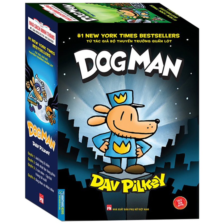 Combo 4 Cuốn Dog Man