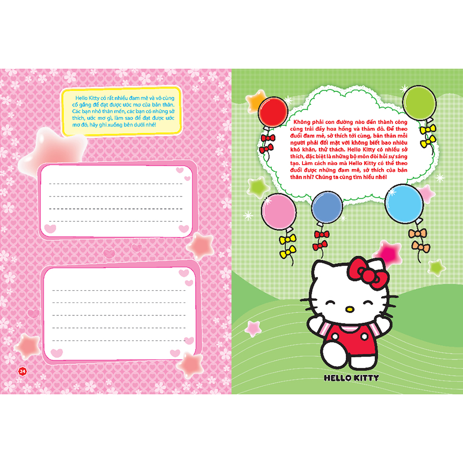 Bóc Dán Nhanh Tay - Nhận Ngay Kiến Thức - Hello Kitty - Tương Lai Tuyệt Vời
