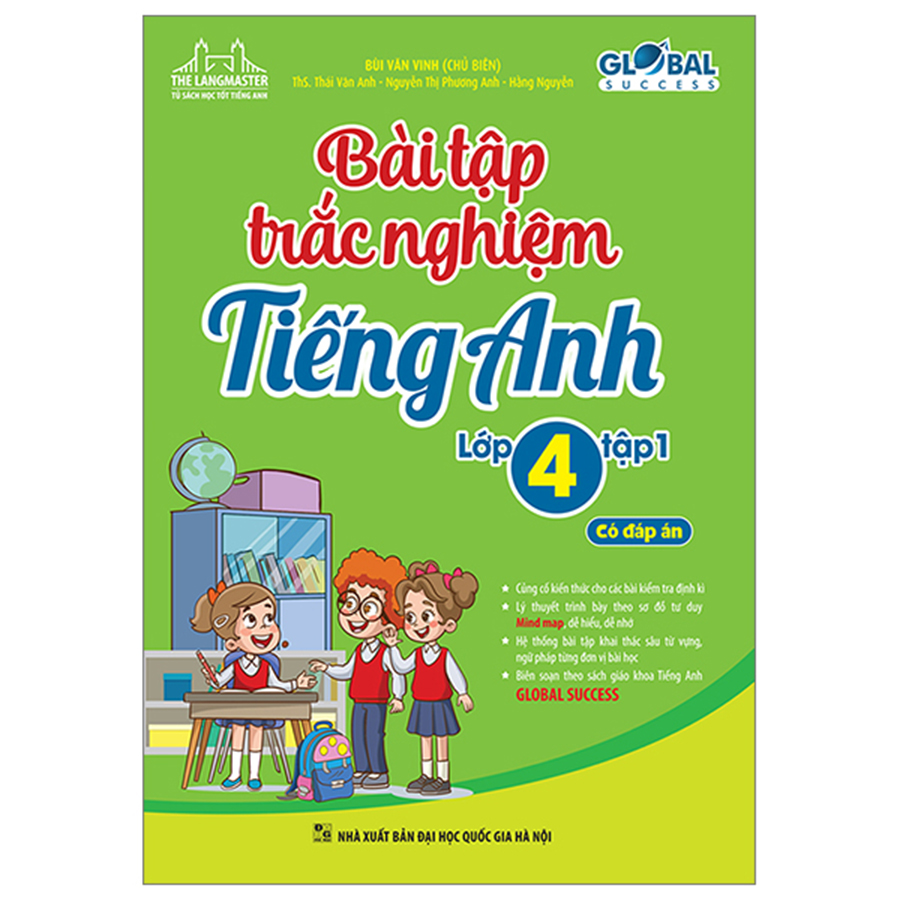 Bài Tập Trắc Nghiệm Tiếng Anh Lớp 4 Tập 1 Global Success (Có Đáp Án)