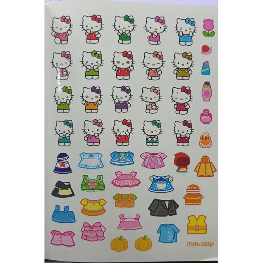 Bé Tô Màu Hello Kitty - Trang Phục Sành Điệu