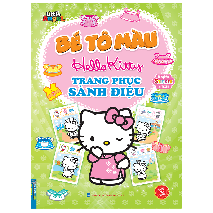 Bé Tô Màu Hello Kitty - Trang Phục Sành Điệu