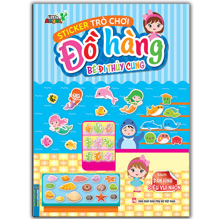 Sticker Trò Chơi Đồ Hàng - Bé Đi Thủy Cung