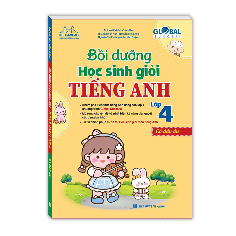 Bồi Dưỡng Học Sinh Giỏi Tiếng Anh Lớp 4 - Có Đáp Án (Global Success)