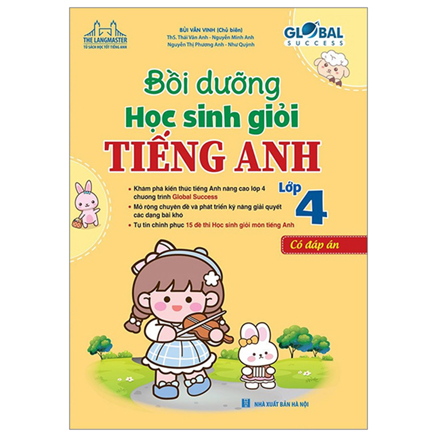 Bồi Dưỡng Học Sinh Giỏi Tiếng Anh Lớp 4 - Có Đáp Án (Global Success)