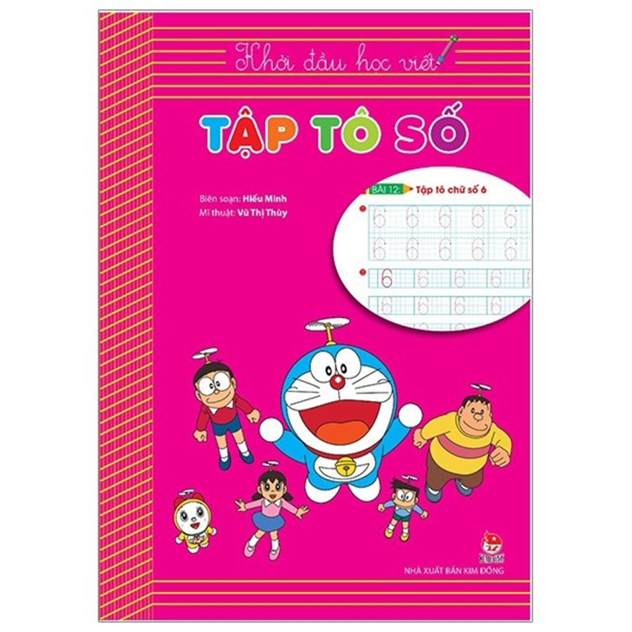 Khởi Đầu Học Viết - Tập Tô Số