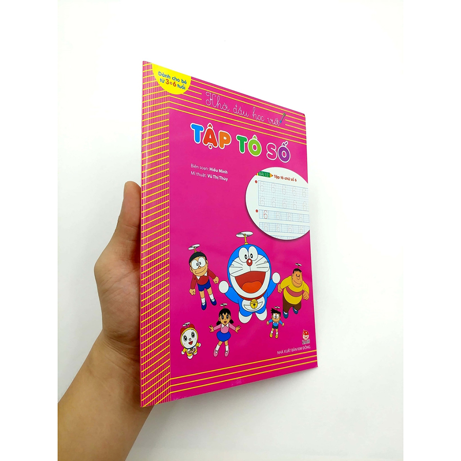 Khởi Đầu Học Viết - Tập Tô Số