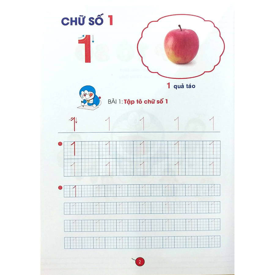 Khởi Đầu Học Viết - Tập Tô Số