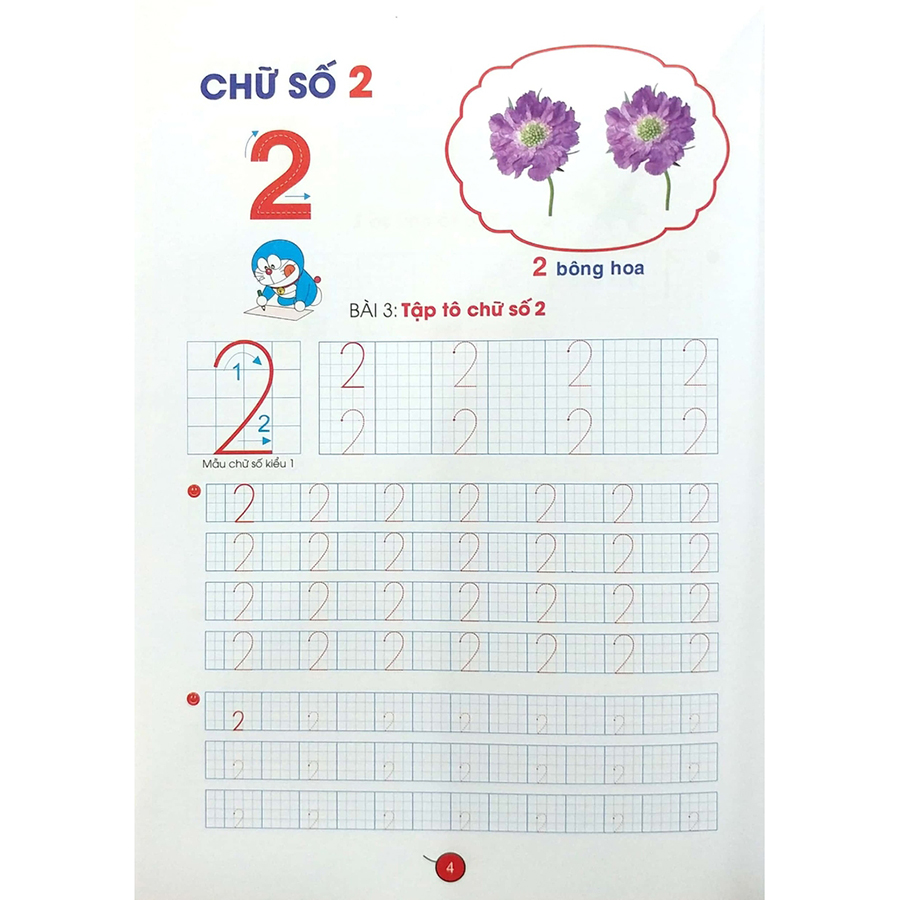 Khởi Đầu Học Viết - Tập Tô Số