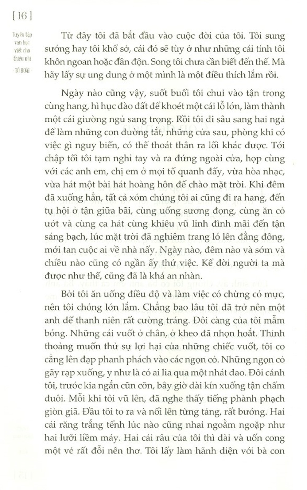 Tuyển Tập Văn Học Viết Cho Thiếu Nhi - Tô Hoài - Tập 1: Truyện Đồng Thoại - Kịch
