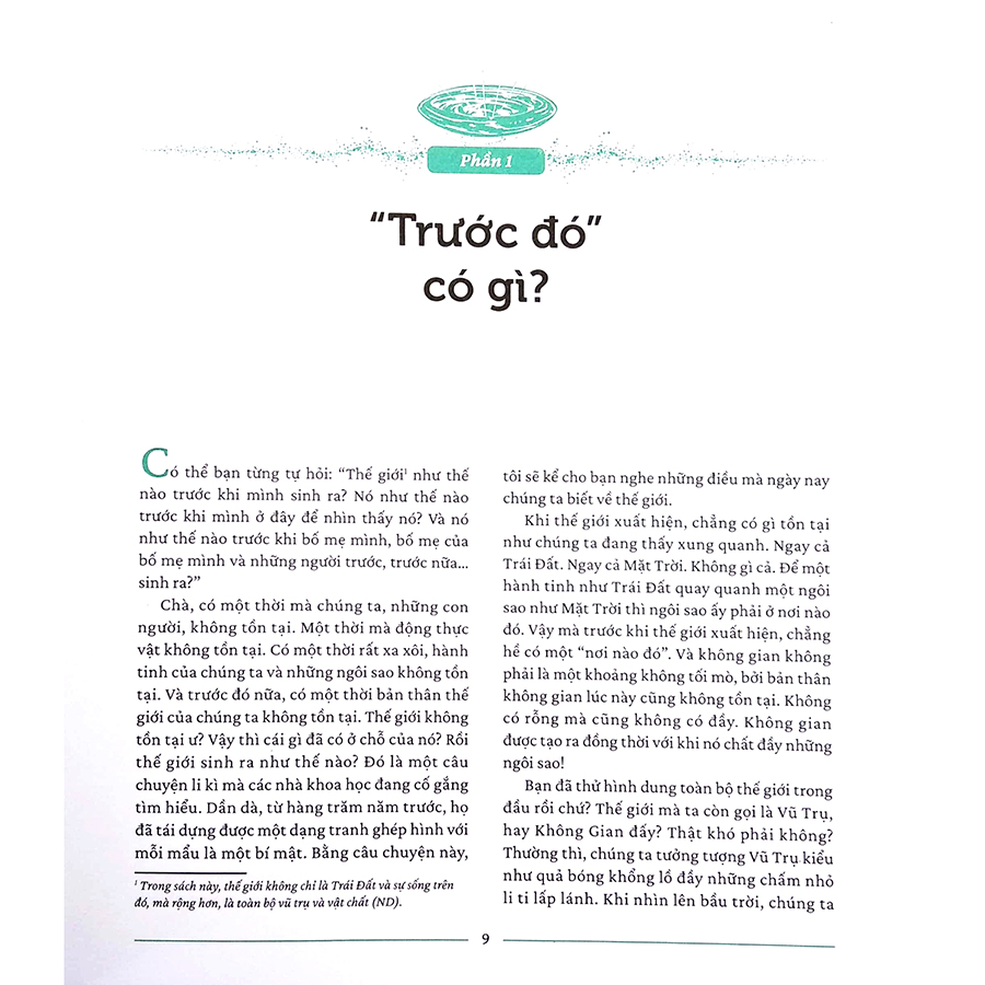 Sự Sinh Thành Thế Giới - Lịch Sử Hình Thành Vũ Trụ, Trái Đất Và Muôn Loài