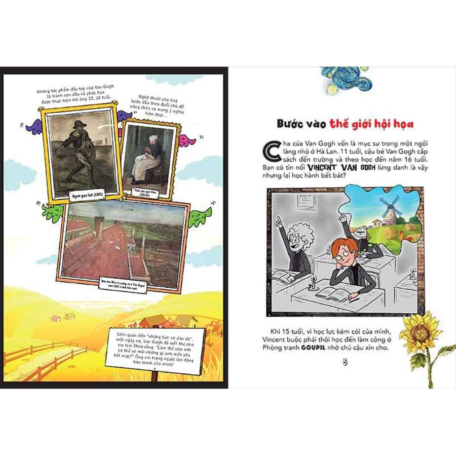 "Bật Mí" Đời Hoạ Sĩ - Vincent Van Gogh Hành Trình Từ Trái Đất Đến Thiên Đường