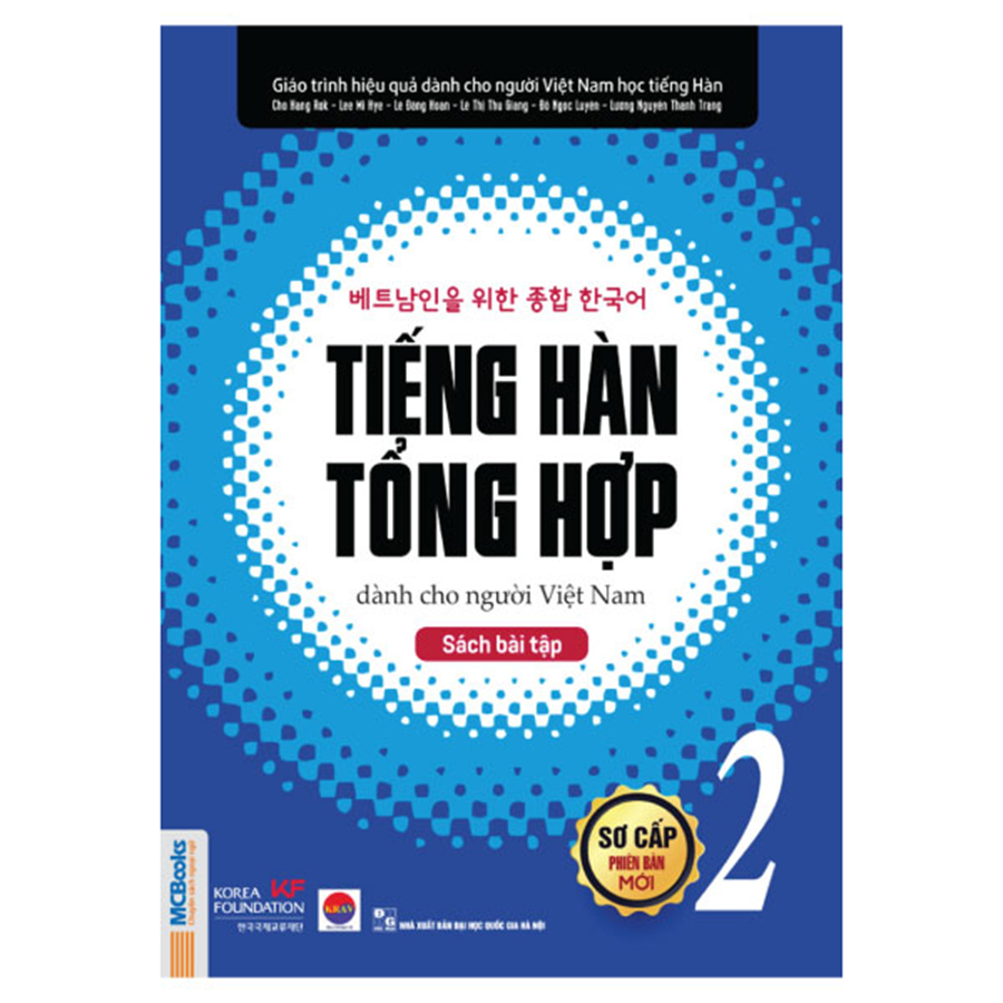 Tiếng Hàn Tổng Hợp Dành Cho Người Việt Nam Sơ Cấp 2 - Sách Bài Tập