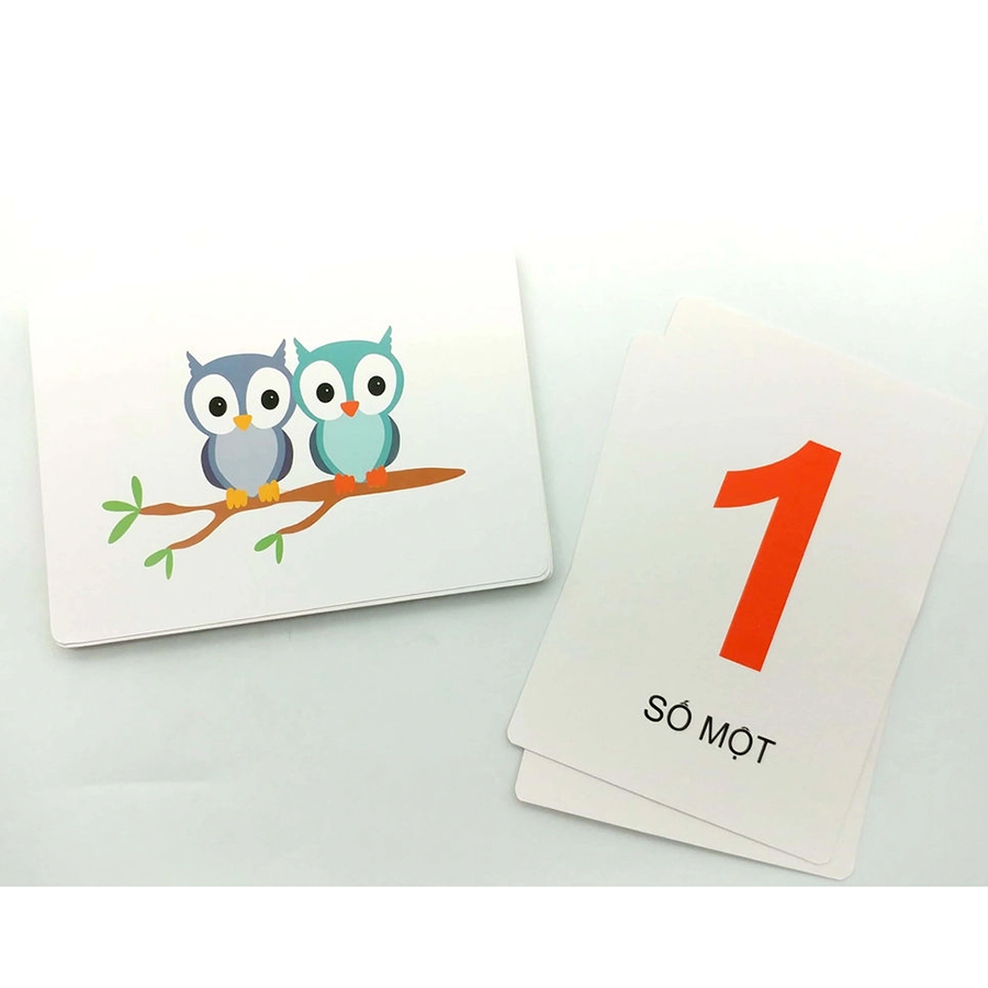 Flash Card - Số Đếm Tiếng Việt Đầu Tiên Cho Bé