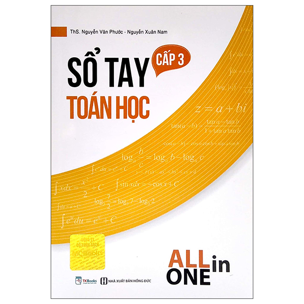 Sổ Tay Toán Học Cấp 3 - All In One