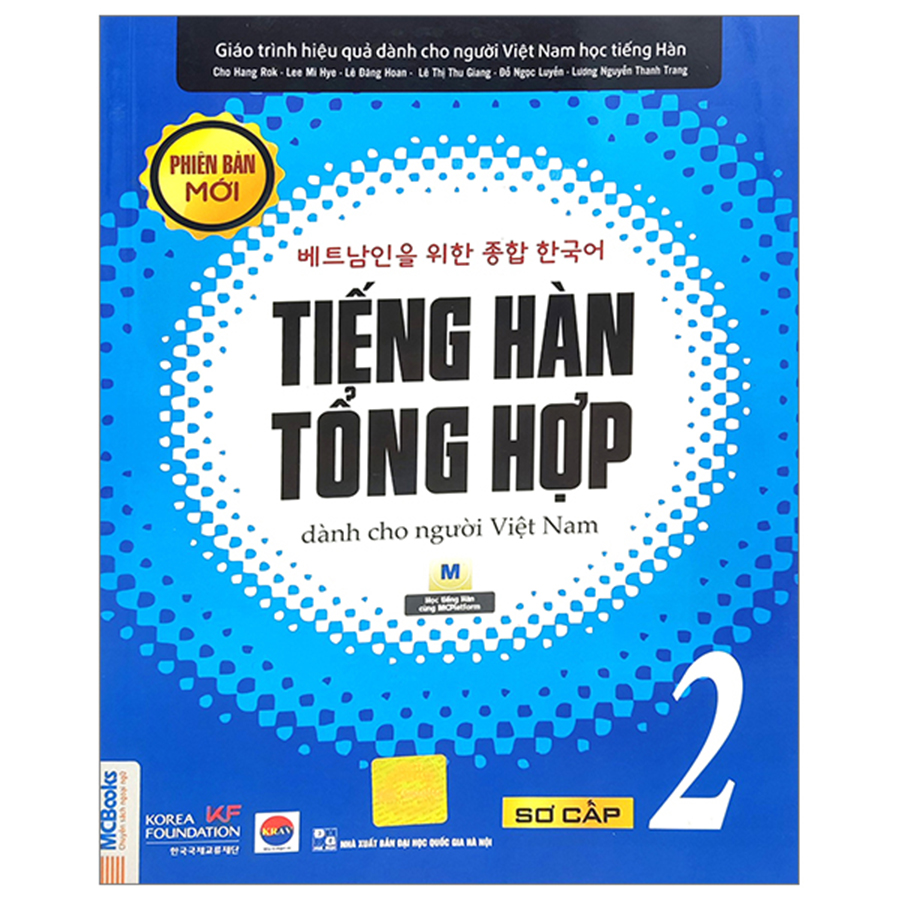 Tiếng Hàn Tổng Hợp Dành Cho Người Việt Nam Sơ Cấp 2
