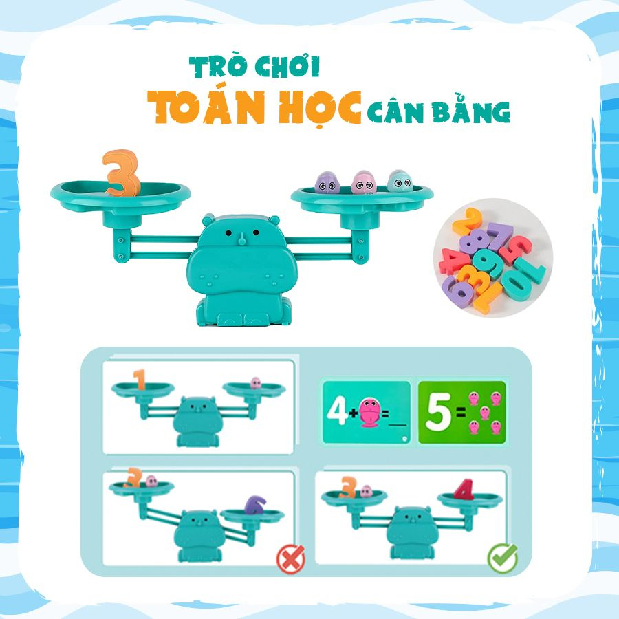 Đồ Chơi Câu Cá-Hà Mã Vui Học PAB026