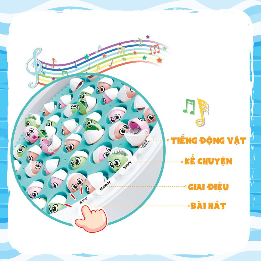 Đồ Chơi Câu Cá-Hà Mã Vui Học PAB026